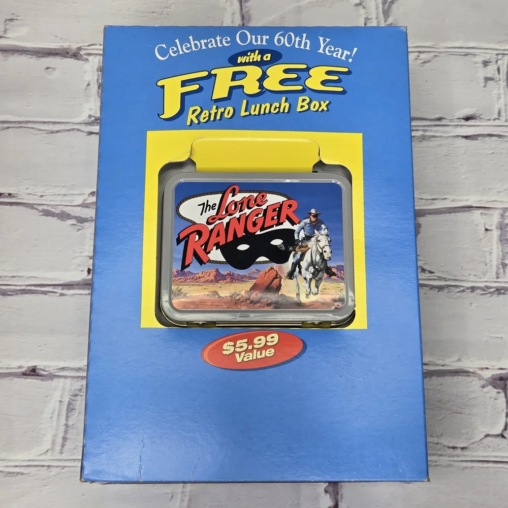 The Lone Ranger Miniature Lunch Box Cheerios 60th Anniversary 2001 General Mills